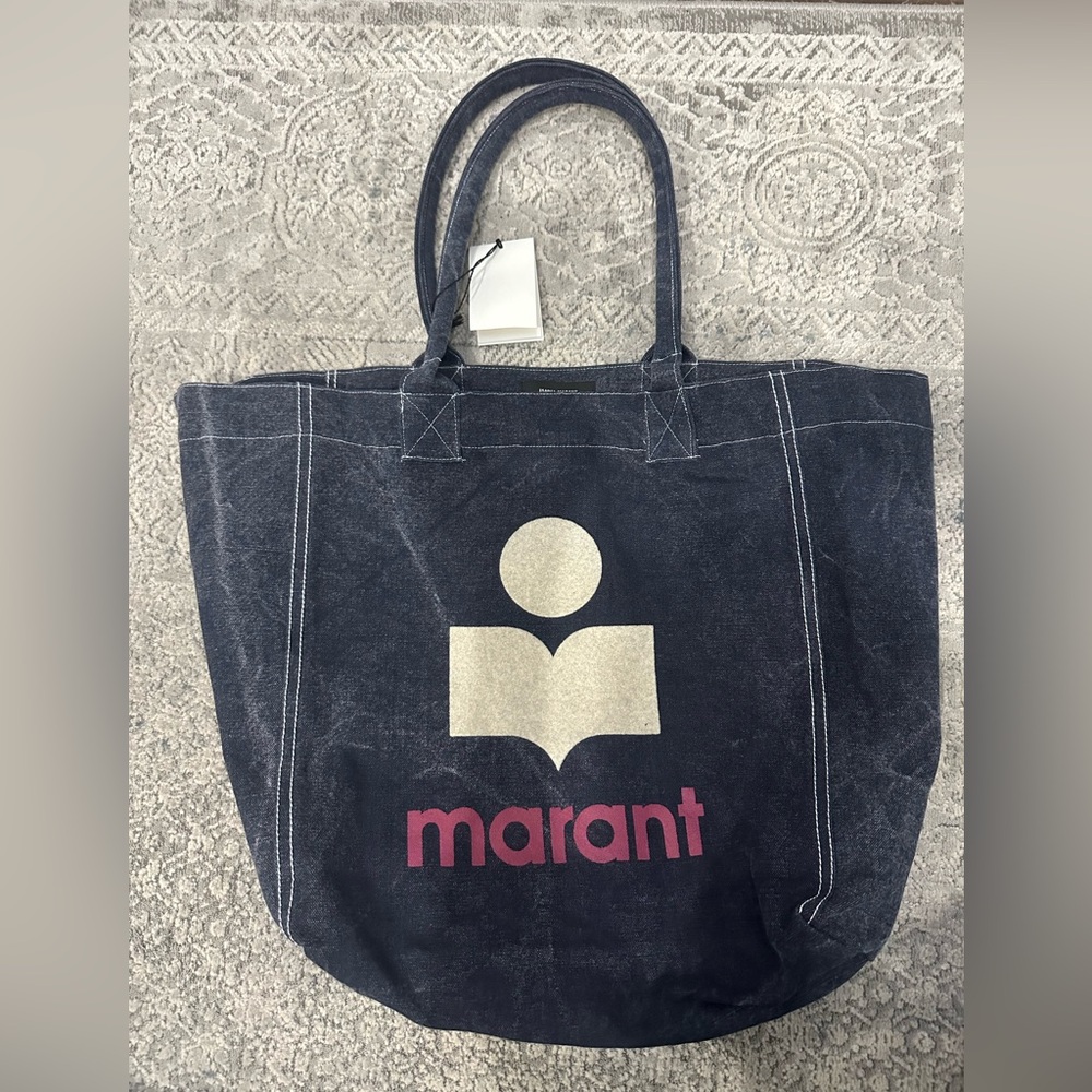 Isabel Marant Blue Yenky tote